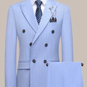 أحدث صيحات الموضة ملابس سهرة أنيقة ملابس رسمية أنيقة ملابس أنيقة مناسبة للعمل ملابس رسمية أنيقة مناسبة للتنقلات اليومية قميص مخطط ربيعي/صيفي بقصة عادية وأزرار مزدوجة مناسب للمناسبات الرسمية وسهرات رأس السنة